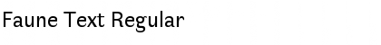 Download Faune Text Font