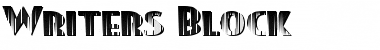 Download Writers Block Font
