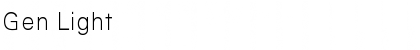 Download Gen Light Font Download Gen Light Font