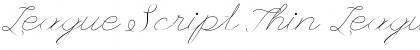 Download League Script Thin Font