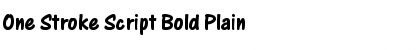 Download One Stroke Script Bold Font Download One Stroke Script Bold Font
