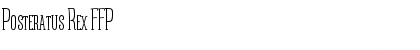 Download Posteratus Rex Font