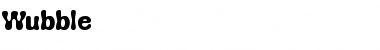 Download Wubble Font