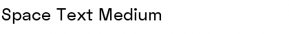 Download Space Text Medium Font