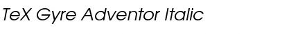 Download TeX Gyre Adventor Font