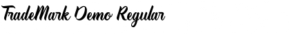 Download TradeMark Demo Regular Font