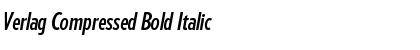 Download Verlag Compressed Font