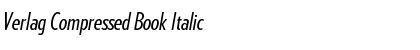 Download Verlag Compressed Font
