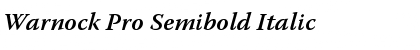 Download Warnock Pro Font