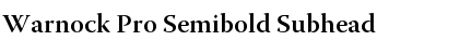 Download Warnock Pro Font