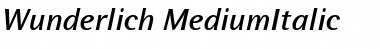 Download Wunderlich Font
