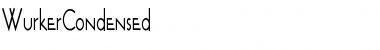Download WurkerCondensed Font