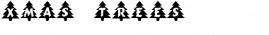 Download Xmas-Trees Normal Font