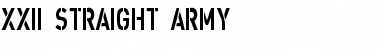Download XXII ARMY Font