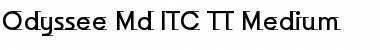 Download Odyssee Md ITC TT Medium Font