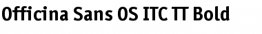 Download Officina Sans OS ITC TT Bold Font
