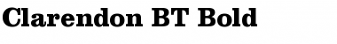 Download Clarendon BT Bold Font