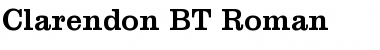 Download Clarendon BT Roman Font