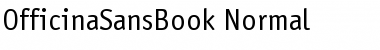 Download OfficinaSansBook Normal Font