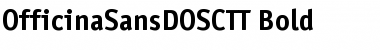 Download OfficinaSansDOSCTT Bold Font