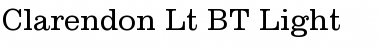 Download Clarendon Lt BT Light Font