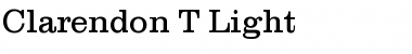 Download Clarendon T Regular Font