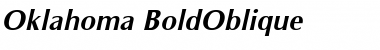 Download Oklahoma BoldOblique Font