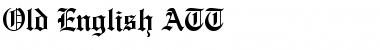Download Old English ATT Font