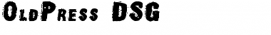 Download OldPress DSG Font