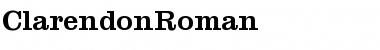 Download ClarendonRoman Font