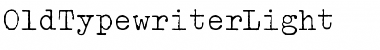 Download OldTypewriterLight Font Download OldTypewriterLight Font