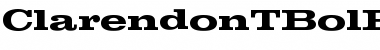 Download ClarendonTBolExp Font