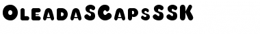 Download OleadaSCapsSSK Font