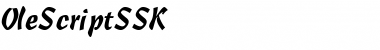 Download OleScriptSSK Font