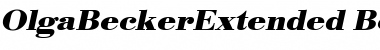 Download OlgaBeckerExtended Font