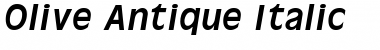 Download Olive Antique Font