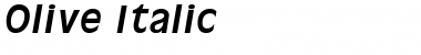 Download Olive Font