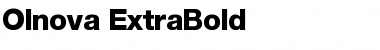 Download Olnova-ExtraBold Font