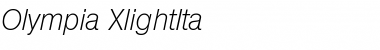 Download Olympia-XlightIta Font Download Olympia-XlightIta Font