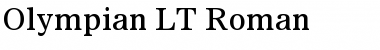 Download Olympian LT Font