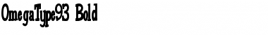 Download OmegaType93 Font Download OmegaType93 Font