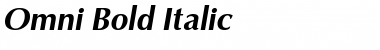 Download Omni Bold Italic Font