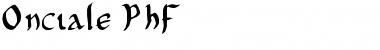 Download Onciale PhF Font Download Onciale PhF Font