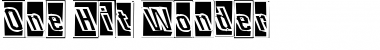 Download One Hit Wonder Font Download One Hit Wonder Font