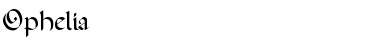 Download Ophelia Font