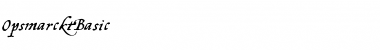 Download Opsmarckt Font
