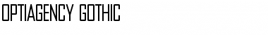 Download OPTIAgency-Gothic Font
