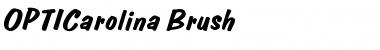 Download OPTICarolina Font Download OPTICarolina Font