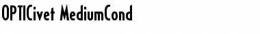 Download OPTICivet Font Download OPTICivet Font