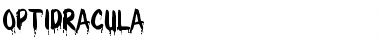 Download OPTIDracula Font Download OPTIDracula Font